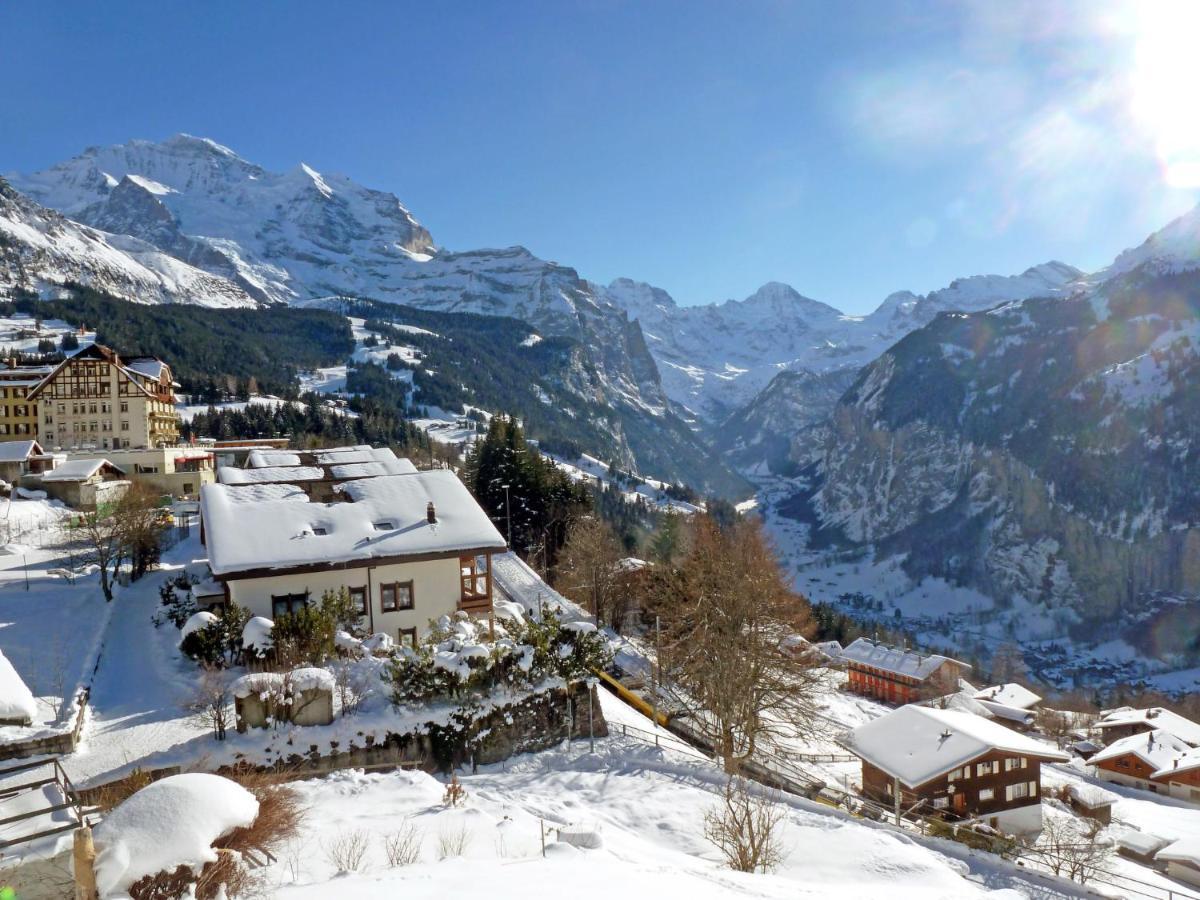 Apartment Bristol Apt-18 By Interhome Wengen Dış mekan fotoğraf